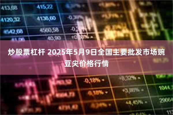炒股票杠杆 2025年5月9日全国主要批发市场豌豆尖价格行情