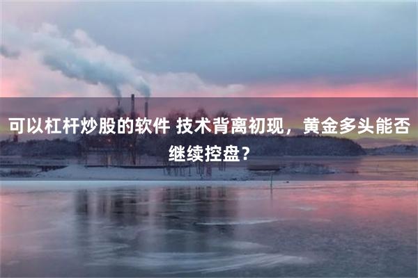 可以杠杆炒股的软件 技术背离初现，黄金多头能否继续控盘？