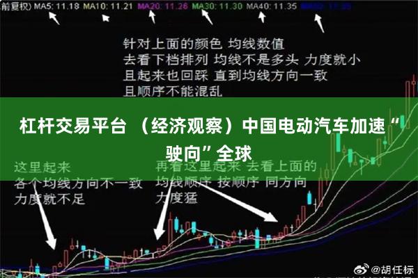 杠杆交易平台 （经济观察）中国电动汽车加速“驶向”全球