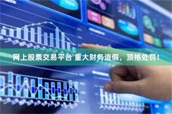 网上股票交易平台 重大财务造假，顶格处罚！
